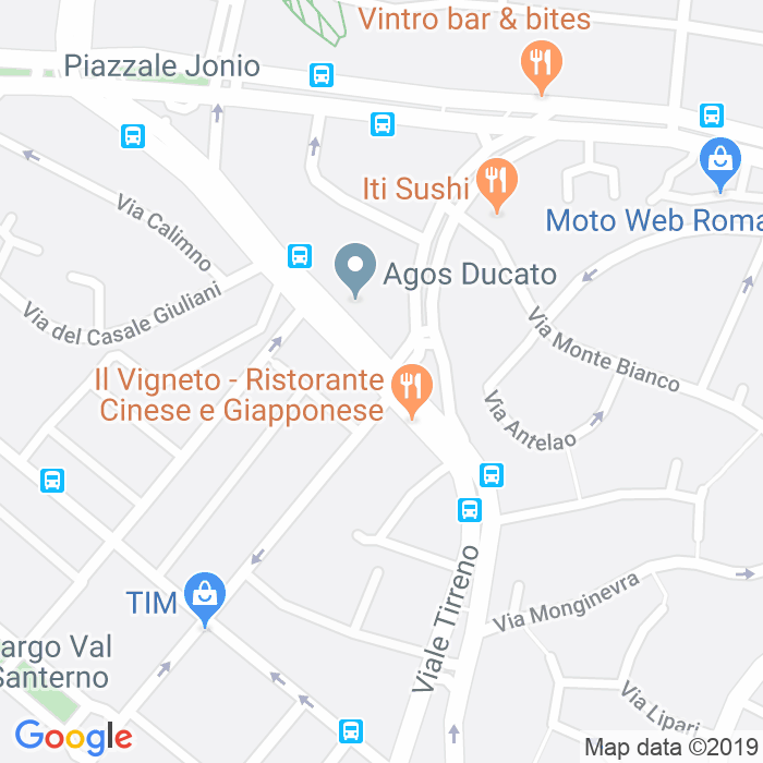 CAP di Piazza Capri a Roma