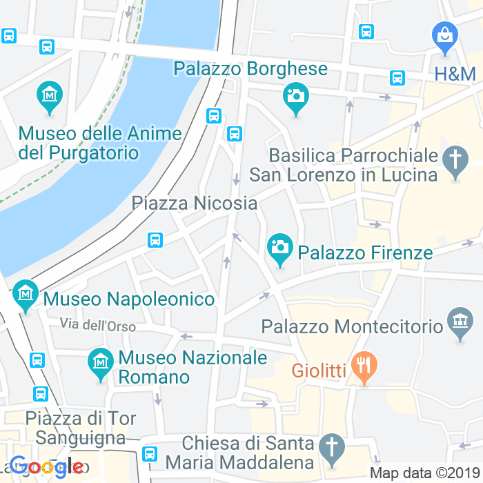 CAP di Piazza Cardelli a Roma