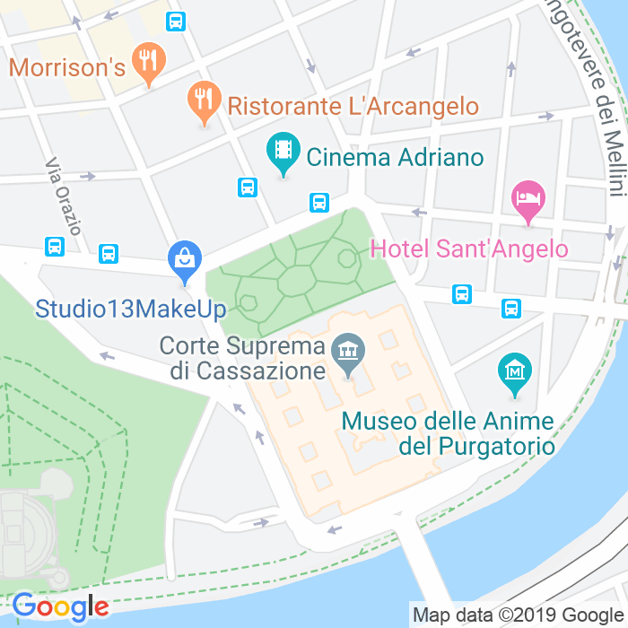 CAP di Piazza Cavour a Roma