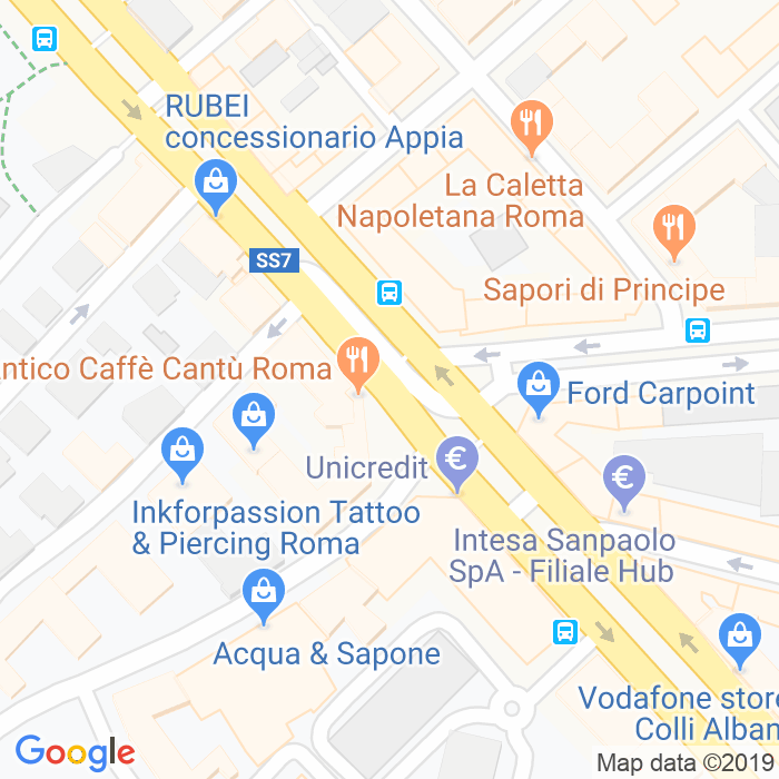 CAP di Piazza Cesare Cantu a Roma