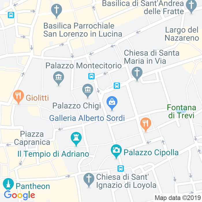 CAP di Piazza Colonna a Roma
