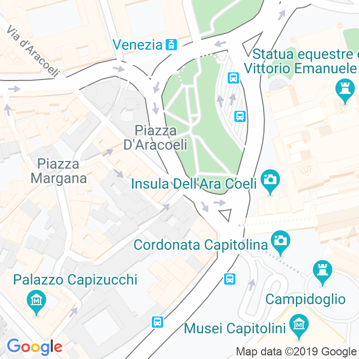 CAP di Piazza D'Aracoeli a Roma