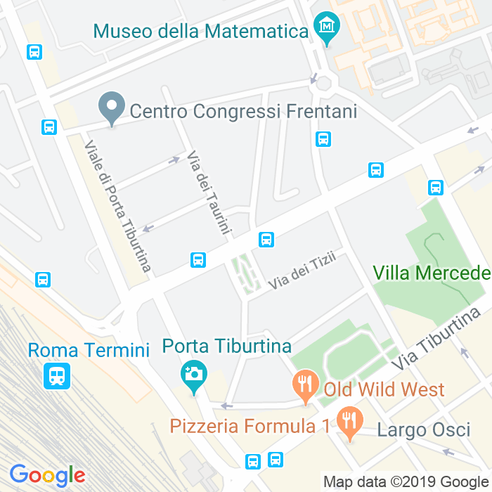 CAP di Piazza Dei Siculi a Roma