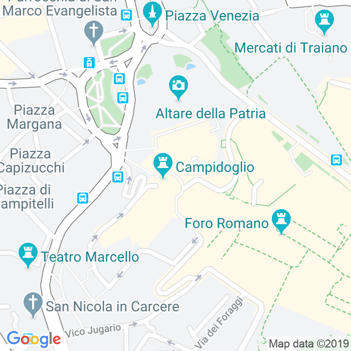 CAP di Piazza Del Campidoglio a Roma