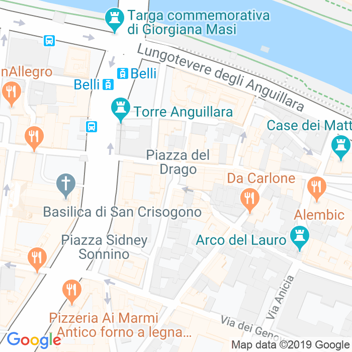 CAP di Piazza Del Drago a Roma