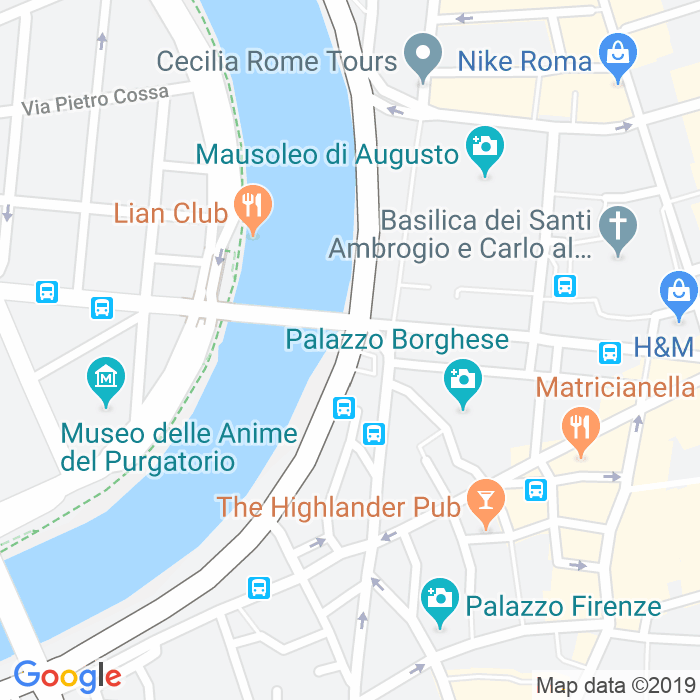 CAP di Piazza Del Porto Di Ripetta a Roma
