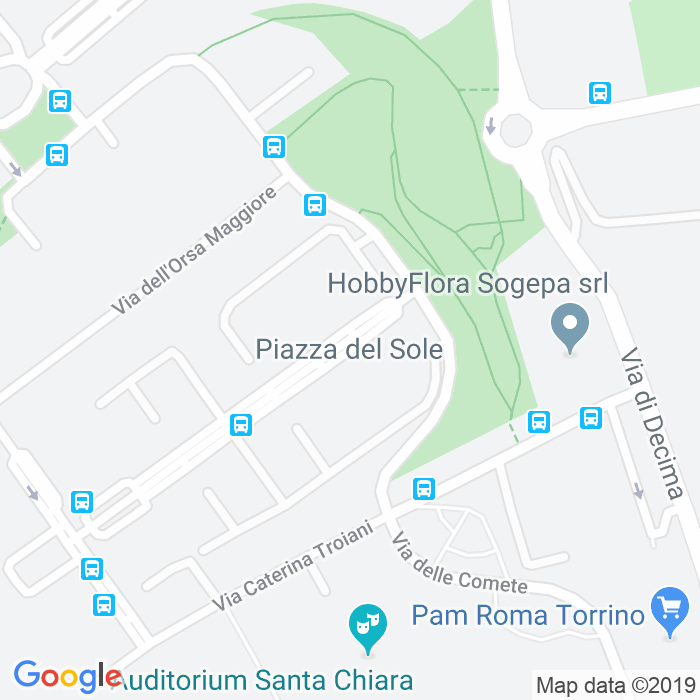 CAP di Piazza Del Sole a Roma