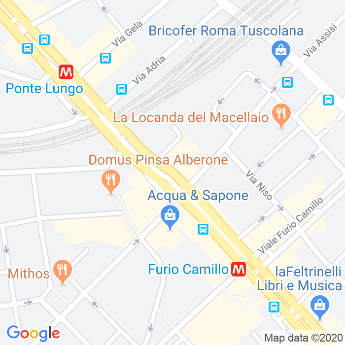 CAP di Piazza Dell Alberone a Roma
