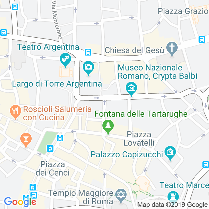 CAP di Piazza Dell Enciclopedia Italiana a Roma