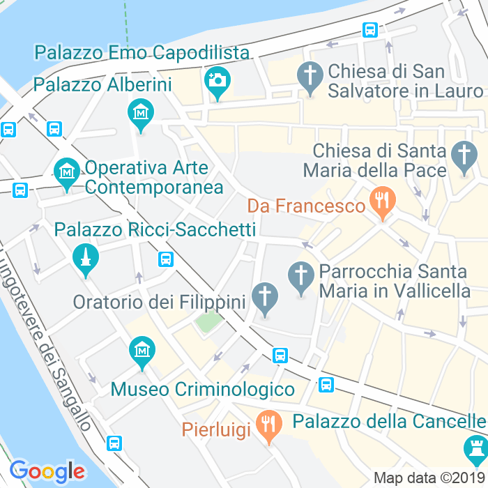 CAP di Piazza Dell Orologio a Roma