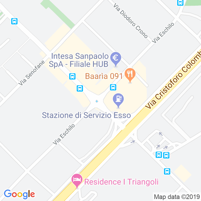 CAP di Piazza Della Fonte Degli Acilii a Roma