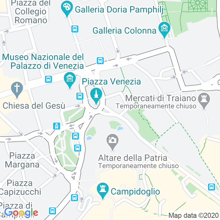 CAP di Piazza Della Madonna Di Loreto a Roma