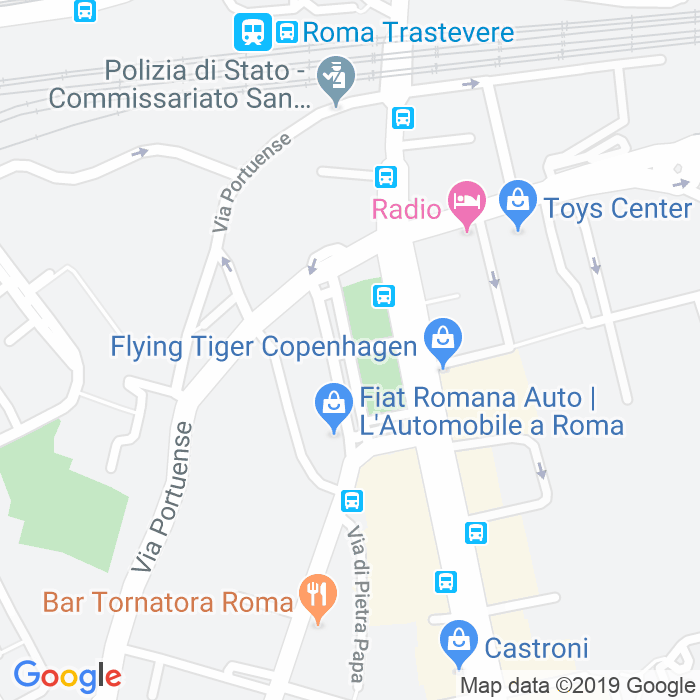 CAP di Piazza Della Radio a Roma