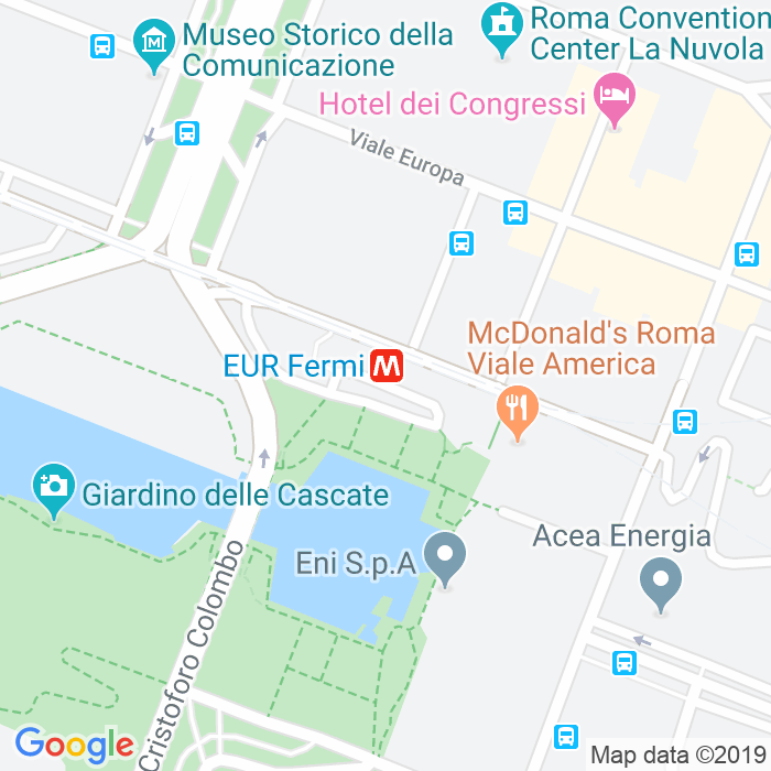 CAP di Piazza Della Stazione Enrico Fermi a Roma