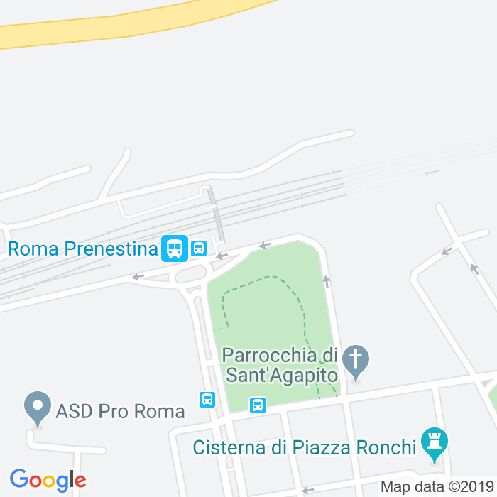 CAP di Piazza Della Stazione Prenestina a Roma