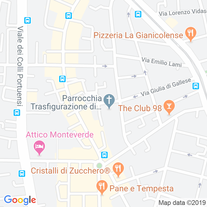 CAP di Piazza Della Trasfigurazione a Roma