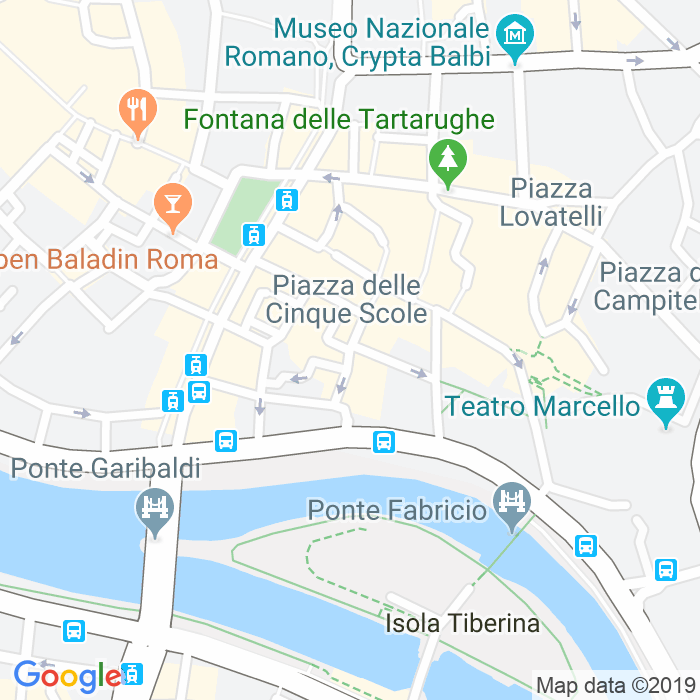CAP di Piazza Delle Cinque Scole a Roma