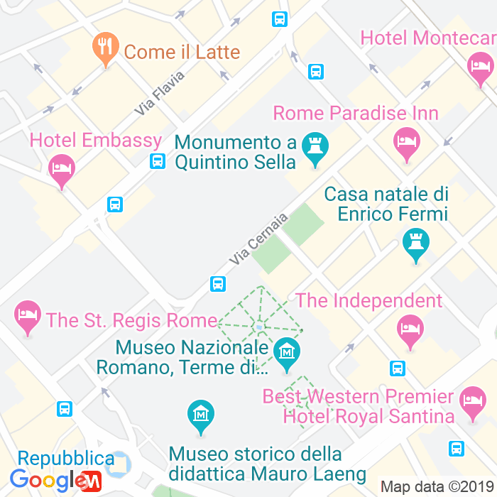 CAP di Piazza Delle Finanze a Roma