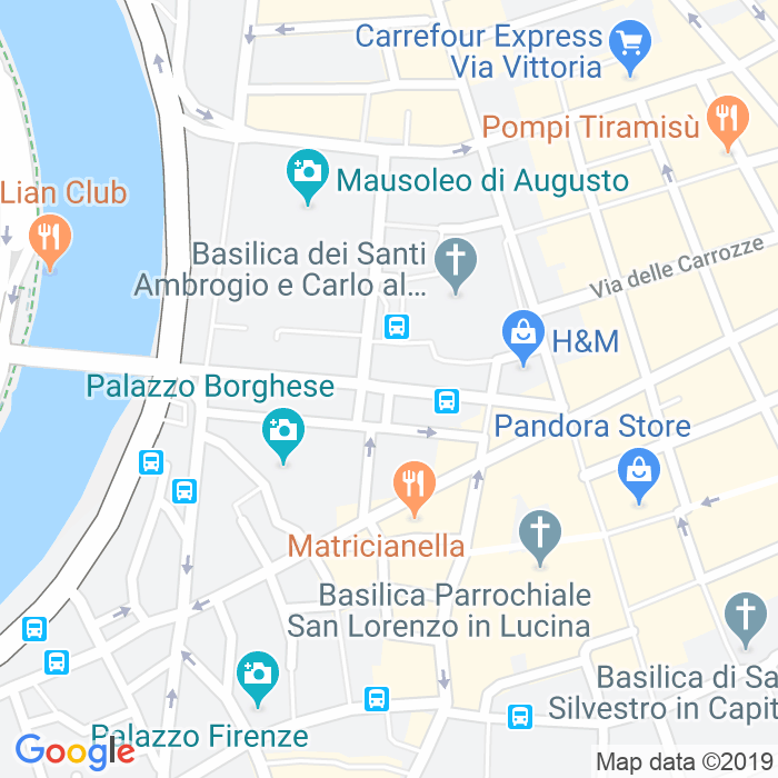 CAP di Piazza Di Monte D'Oro a Roma