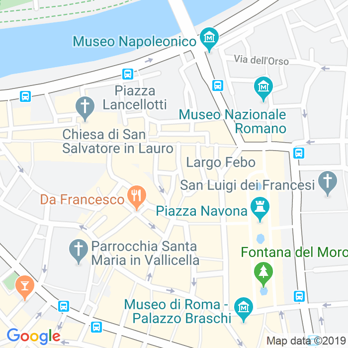 CAP di Piazza Di Montevecchio a Roma