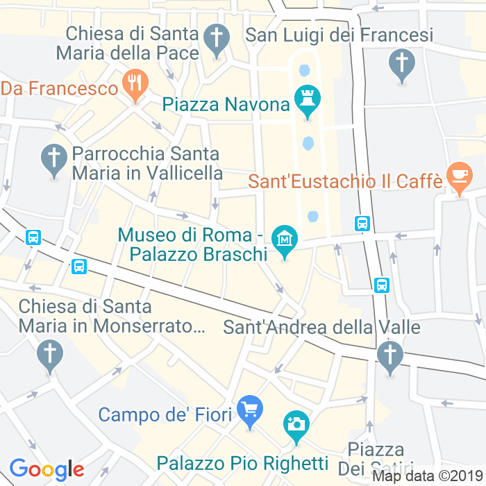 CAP di Piazza Di Pasquino a Roma