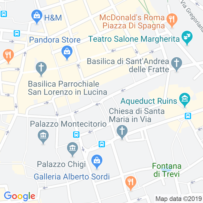 CAP di Piazza Di San Silvestro a Roma