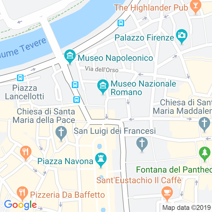 CAP di Piazza Di Sant'Apollinare a Roma