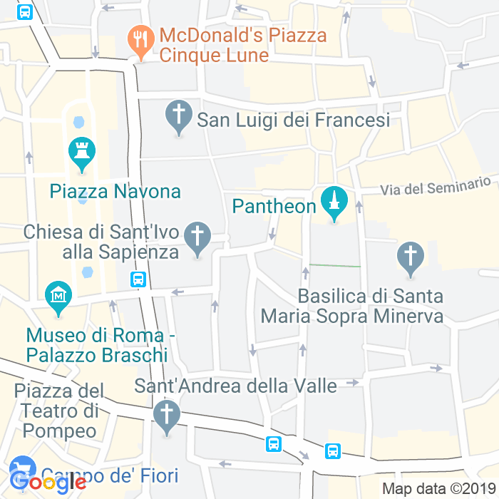 CAP di Piazza Di Sant'Eustachio a Roma