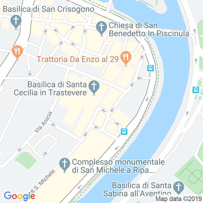 CAP di Piazza Di Santa Cecilia a Roma