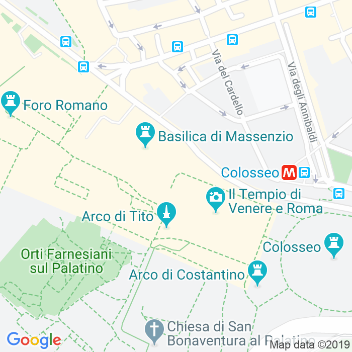 CAP di Piazza Di Santa Francesca Romana a Roma
