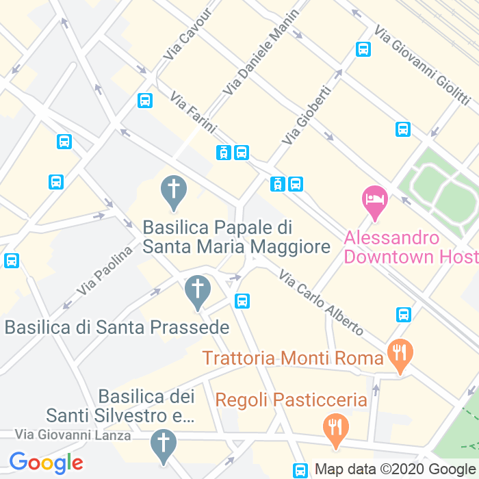 CAP di Piazza Di Santa Maria Maggiore a Roma