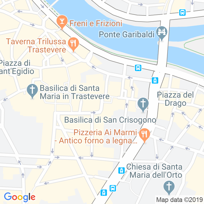 CAP di Piazza Di Santa Rufina a Roma