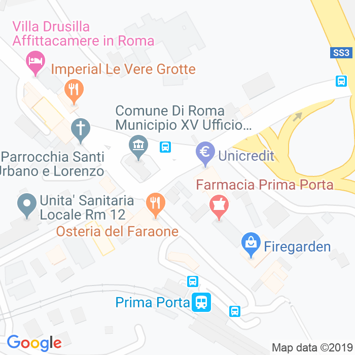 CAP di Piazza Di Saxa Rubra a Roma