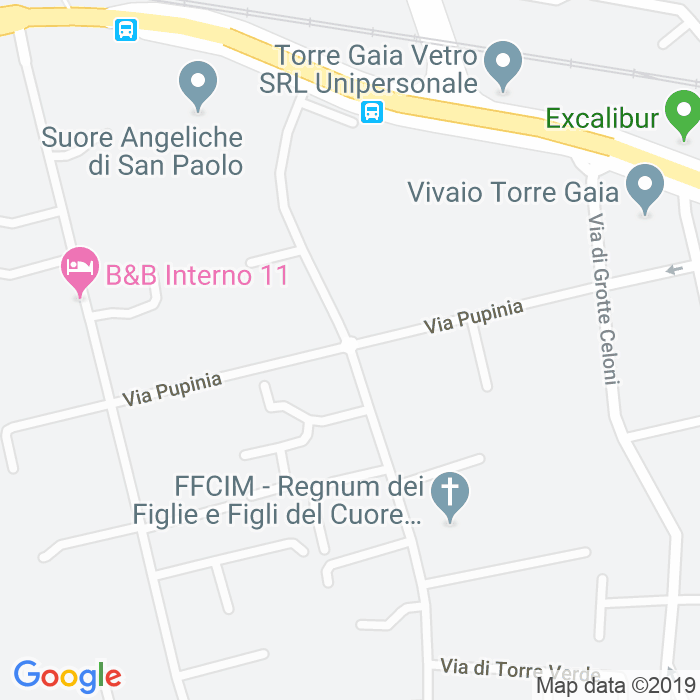 CAP di Piazza Di Valle Alessandra a Roma