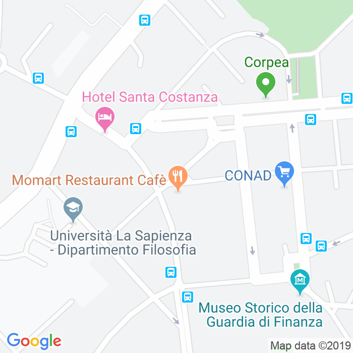 CAP di Piazza Domenico Gnoli a Roma