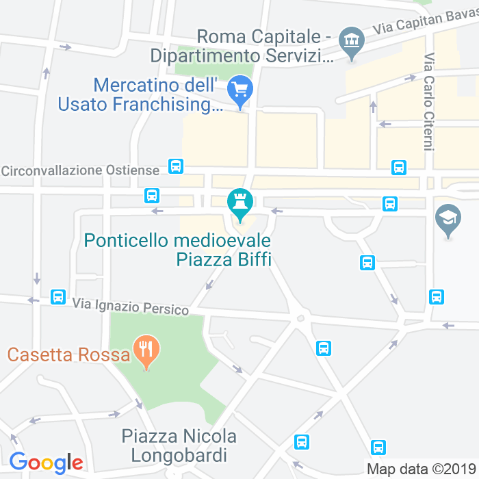 CAP di Piazza Eugenio Biffi a Roma