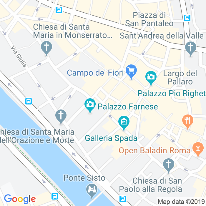 CAP di Piazza Farnese a Roma