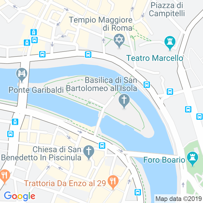 CAP di Piazza Fatebenefratelli a Roma