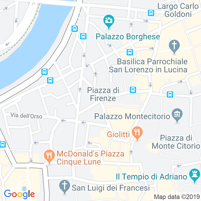 CAP di Piazza Firenze a Roma