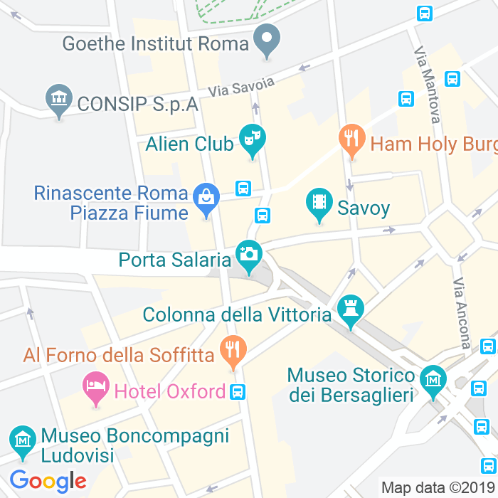 CAP di Piazza Fiume a Roma