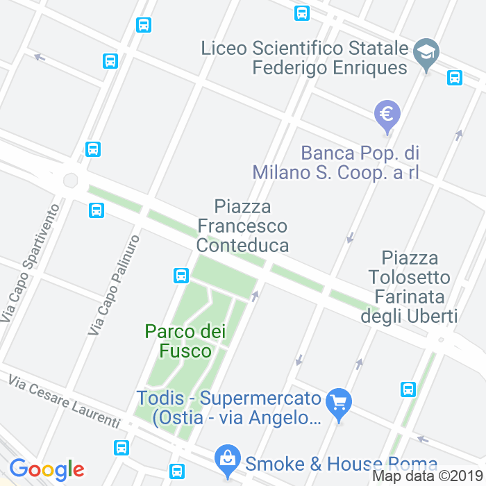 CAP di Piazza Francesco Conteduca a Roma