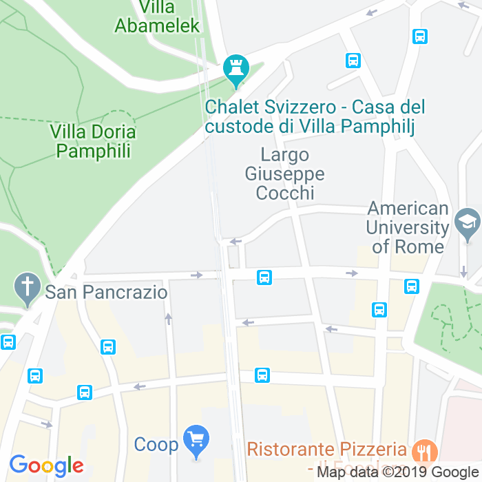 CAP di Piazza Francesco Cucchi a Roma