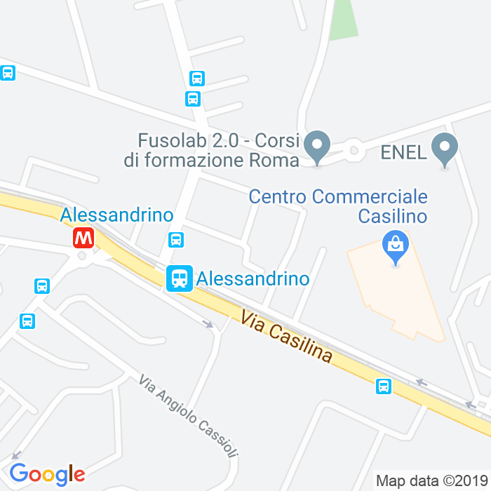 CAP di Piazza Francesco Cupani a Roma