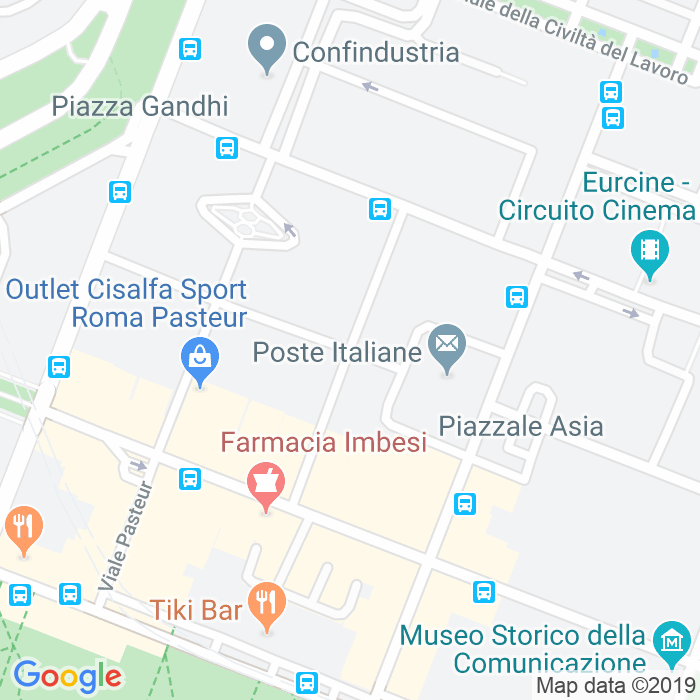 CAP di Piazza Francesco Vivona a Roma