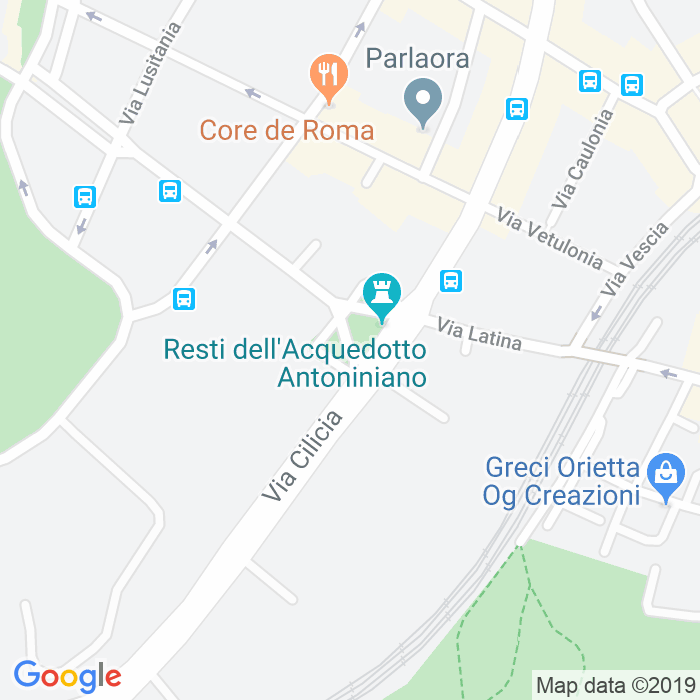 CAP di Piazza Galeria a Roma