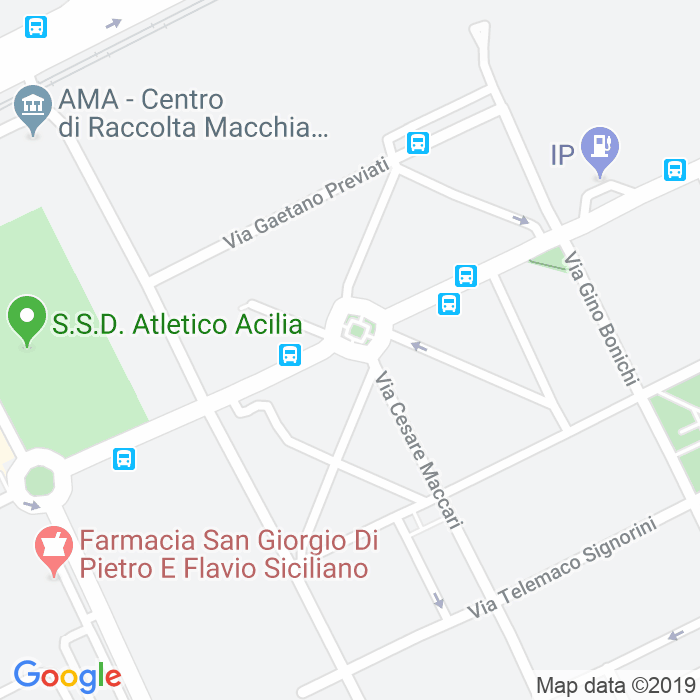 CAP di Piazza Giovanni Segantini a Roma