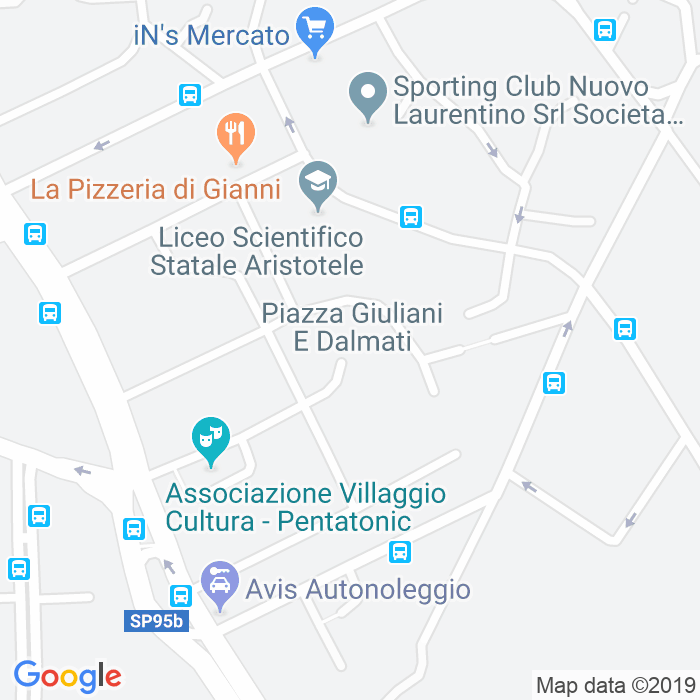 CAP di Piazza Giuliani E Dalmati a Roma