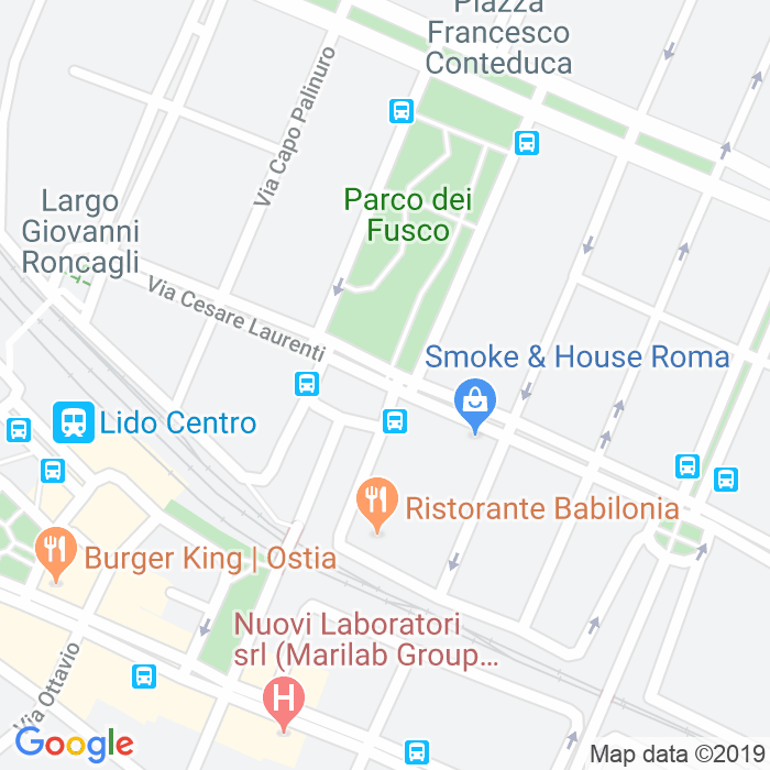 CAP di Piazza Gregorio Ronca a Roma