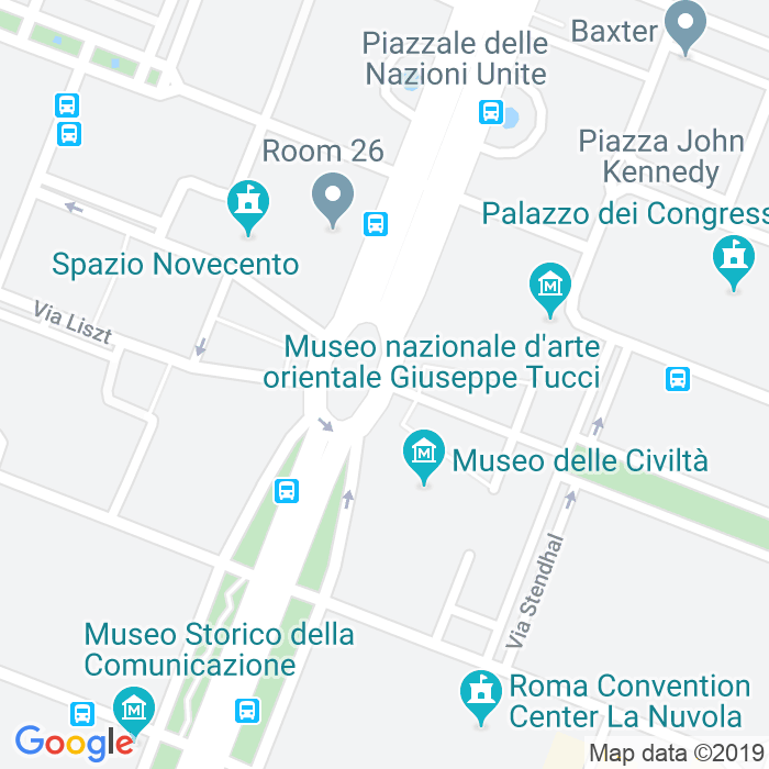 CAP di Piazza Guglielmo Marconi a Roma