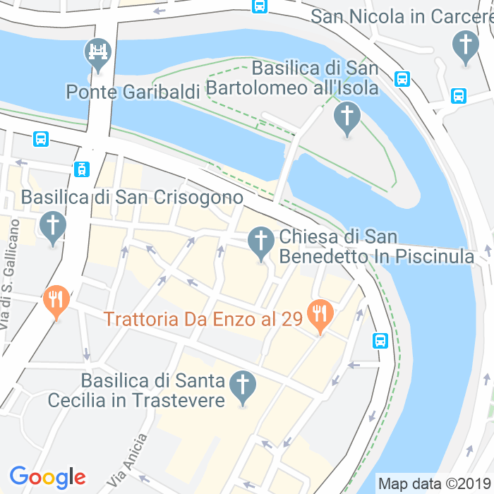 CAP di Piazza In Piscinula a Roma